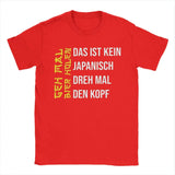 Men's Tshirt Retro Get A Beer T Shirt Funny German Jokes Alcohol Drinkers Dad Gift Streetwear Cotton Summer Casual T-shirts