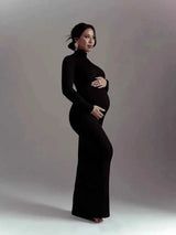 Maternity Dresses Pregnancy Women Maxi Long Dresses Clothes for Pregnant Babyshower Props