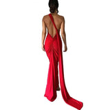 Schwangeres Abendkleid Fotoshooting – Sexy Rückenfreies Umstandskleid für die Babyparty und Schwangerschaftsfotografie