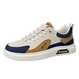 Trend 2025 New Men's Shoes Leather Fashion Low-top Men's Casual Trendy Shoes Running Sports - Grace and glow