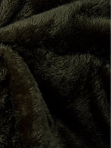 Men'S Thickened Warm Mid-Length Heavyweight Jacket with Detachable Hood - Multiple Zippered Pockets, Casual Outdoor Workwear, Polyester Lined, Button-Up Front, Regular Fit for Cold Weather, Winter Outerwear | Functional Desig