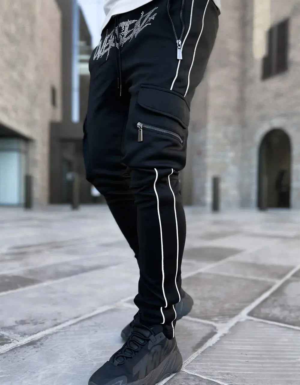 Multi Pocket Cargo Pants Men&