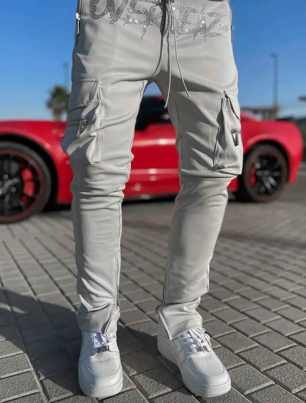 Multi Pocket Cargo Pants Men&