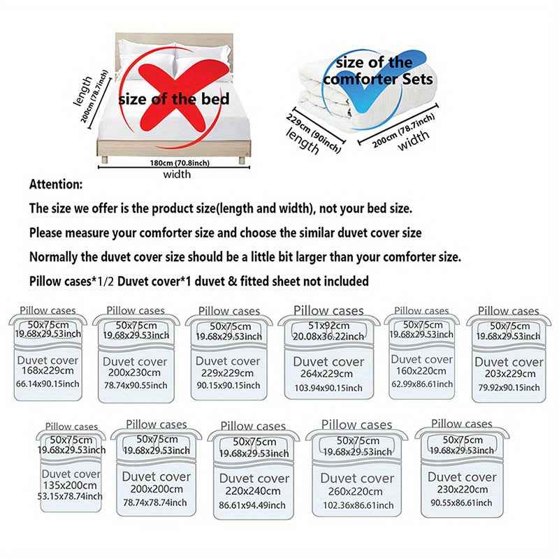 2/3pcs Tree of Life Mystical Universe Four Seasons Duvet Cover Set, 1 Duvet Cover + 1/2 Pillowcases (No Insert), High-Definition Print for All Seasons, Home & Dorm, Cozy Bedding, Bedroom Set, Universe Theme, Mystical Design,