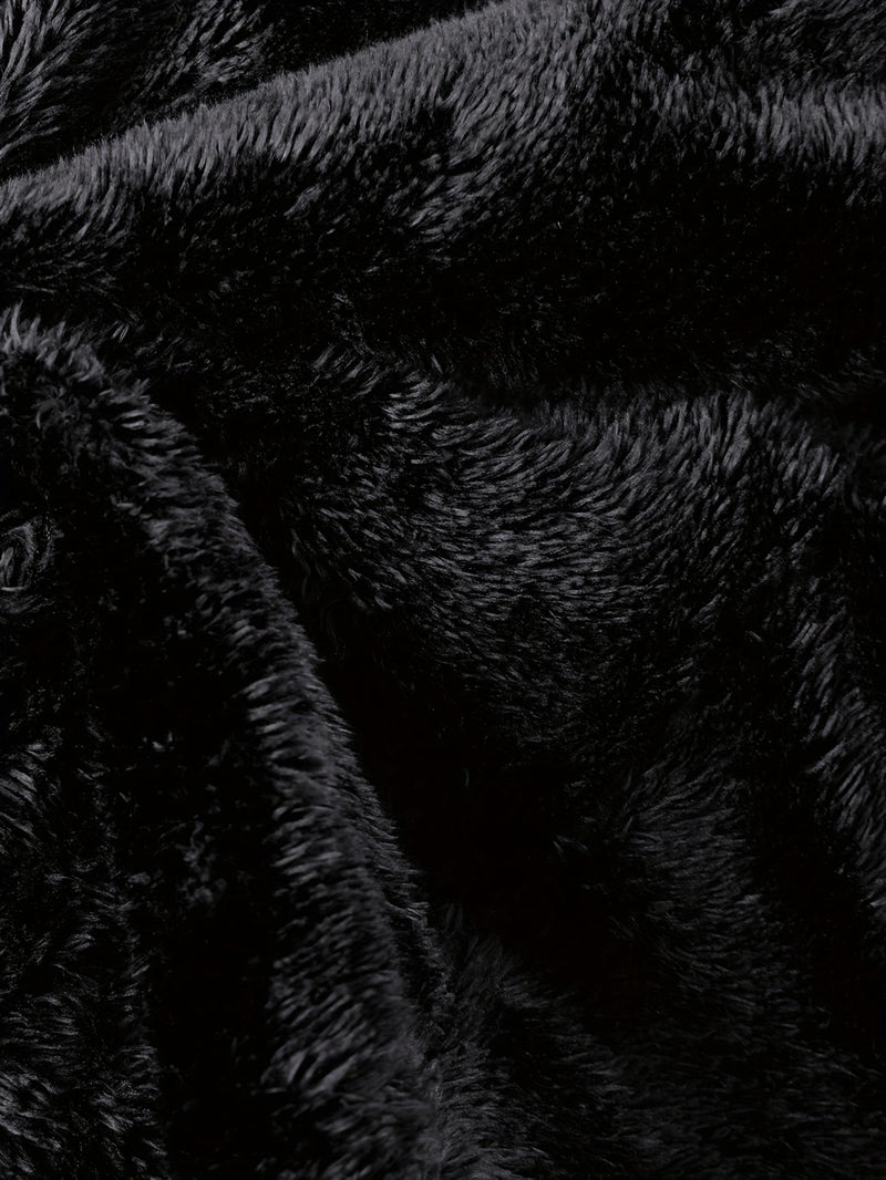 Men'S Thickened Warm Mid-Length Heavyweight Jacket with Detachable Hood - Multiple Zippered Pockets, Casual Outdoor Workwear, Polyester Lined, Button-Up Front, Regular Fit for Cold Weather, Winter Outerwear | Functional Desig