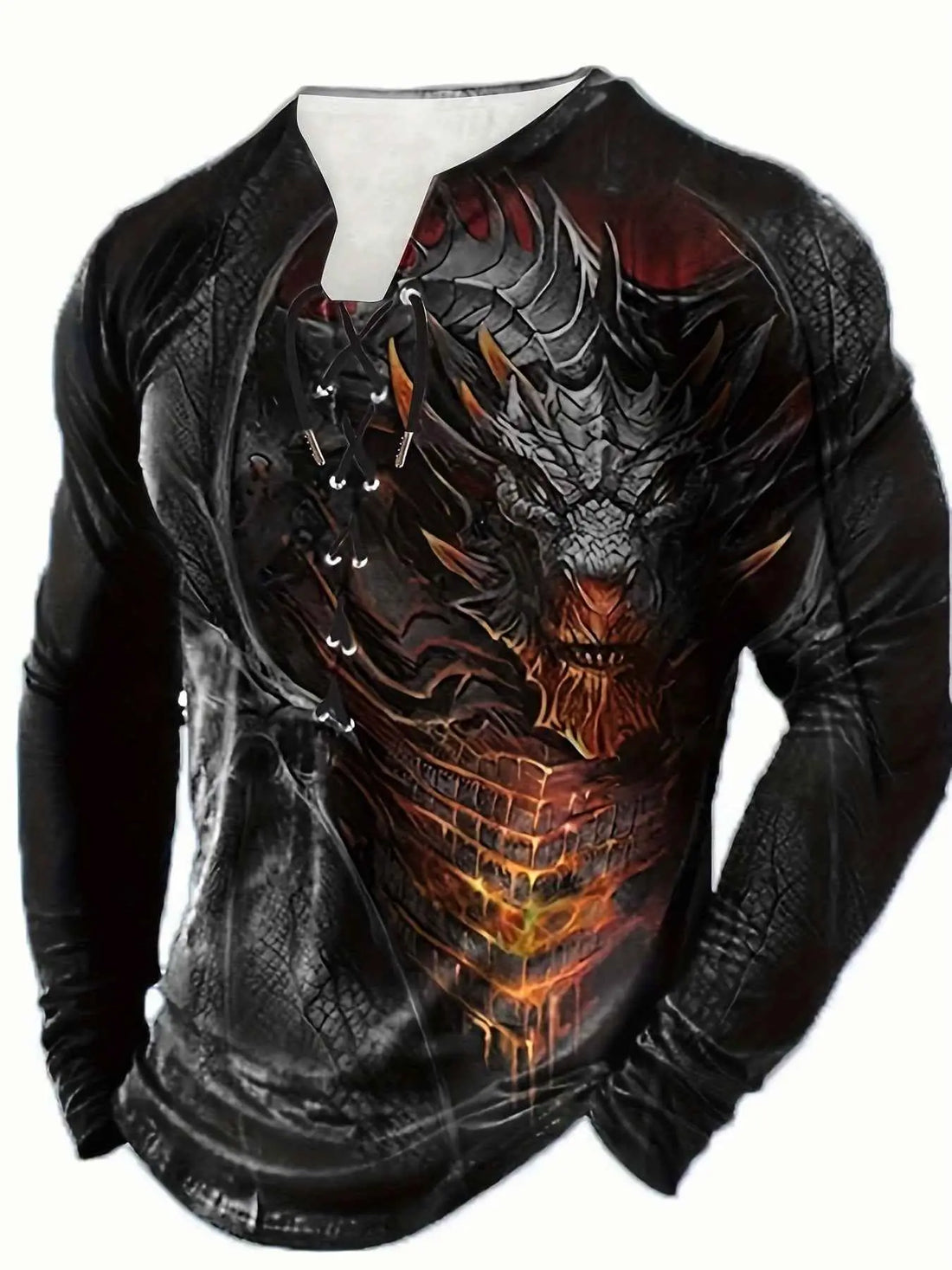 Scary Dragon 3D Print Men&