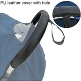 Baby Stroller Accessories leather Protective Case Cover and Armrest Bumper Bar Handrail Handle for Babyzenes Yoyo Yoya+ Pram