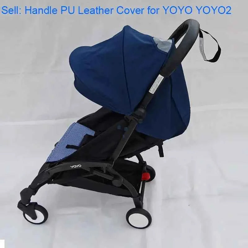 Baby Stroller Accessories leather Protective Case Cover and Armrest Bumper Bar Handrail Handle for Babyzenes Yoyo Yoya+ Pram