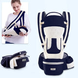 Newborn Ergonomic Baby Carrier Backpack Infant Baby Hipseat Carrier Front Facing Ergonomic Kangaroo Baby Wrap Sling Travel - Mein Shop