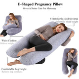 PANGDUBE Pregnancy Pillow 130*70cm Sleeping Waist Pillow for Pregnant Women Nursing Pillow Breastfeeding Cushion for Women - Mein Shop