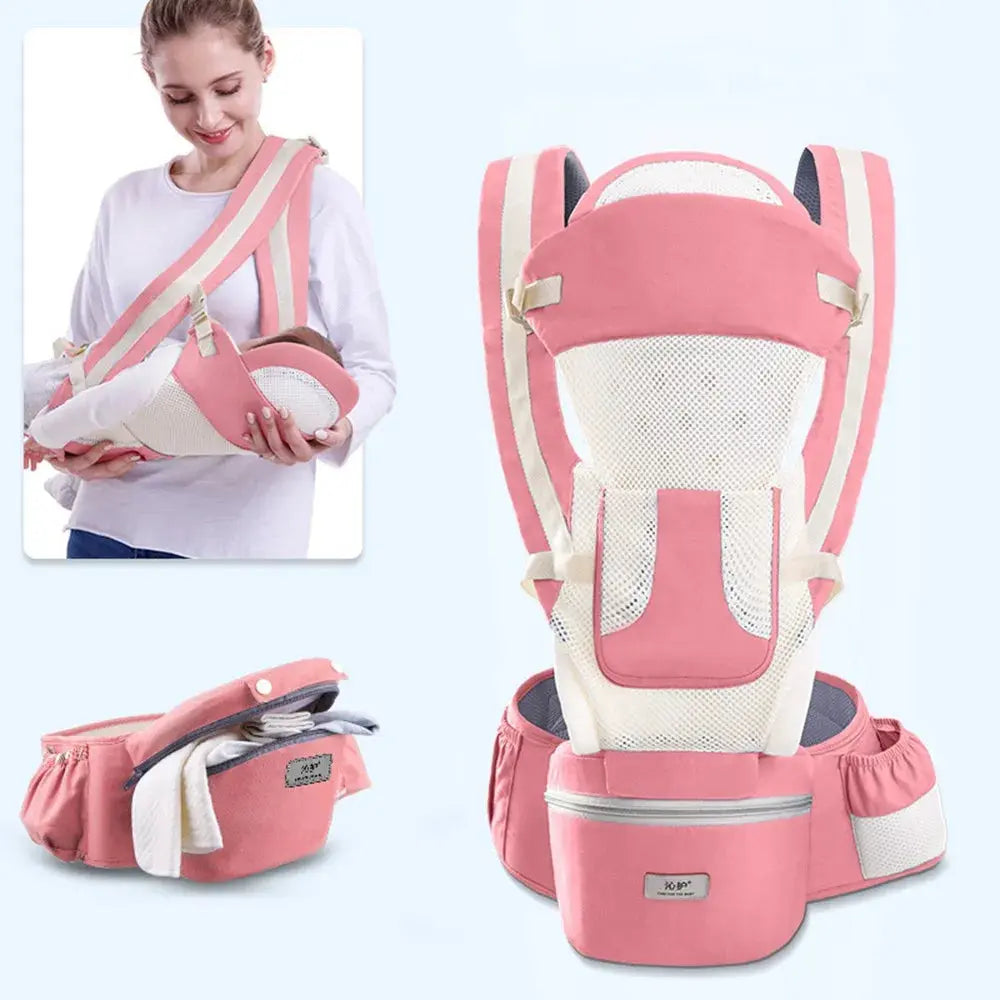 Newborn Ergonomic Baby Carrier Backpack Infant Baby Hipseat Carrier Front Facing Ergonomic Kangaroo Baby Wrap Sling Travel - Mein Shop