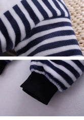 Newborn Baby Spring Winter Clothes Infant Jacket for Girls Jumpsuit for Boys Soft Flannel Bebe Romper Baby Clothes 0-18 Month - Mein Shop