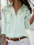 Fashion women shirt  casual long-sleeved shirt  women spring and autumn new women blouses