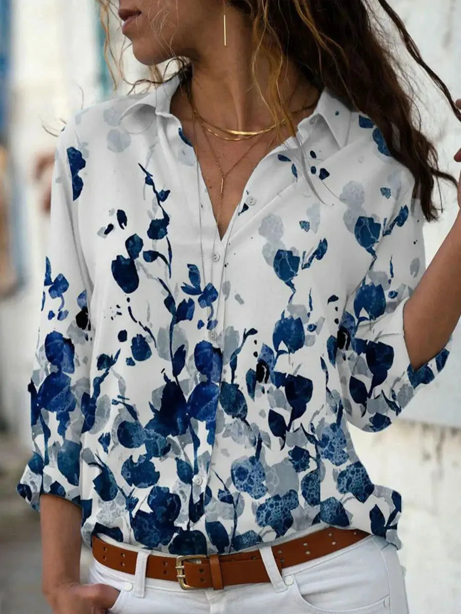 Fashion women shirt casual long-sleeved shirt women spring and autumn new women blouses - Mein Shop