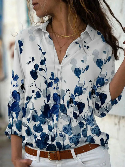 Fashion women shirt casual long-sleeved shirt women spring and autumn new women blouses - Mein Shop