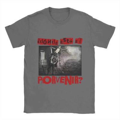 Men Eskorbuto Maldito T Shirts   Retro   Pure Cotton Clothes Vintage Short Sleeve O Neck Tee Shirt Gift Idea T-Shirts