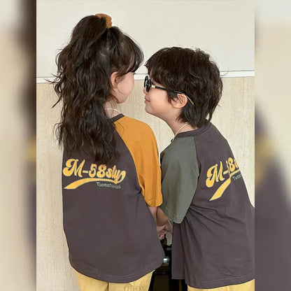 Summer Vacation Wear Father Mother Kids Family Clothing Sets Tshirt Shorts 2PCS Family Look Outfits Couple Child Costume Suit - Mein Shop