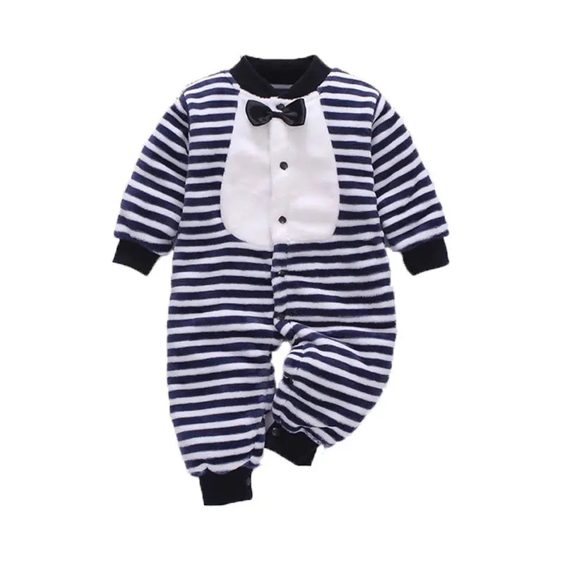 Newborn Baby Spring Winter Clothes Infant Jacket for Girls Jumpsuit for Boys Soft Flannel Bebe Romper Baby Clothes 0-18 Month - Mein Shop