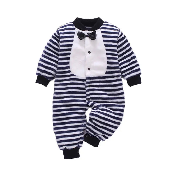 Newborn Baby Spring Winter Clothes Infant Jacket for Girls Jumpsuit for Boys Soft Flannel Bebe Romper Baby Clothes 0-18 Month - Mein Shop