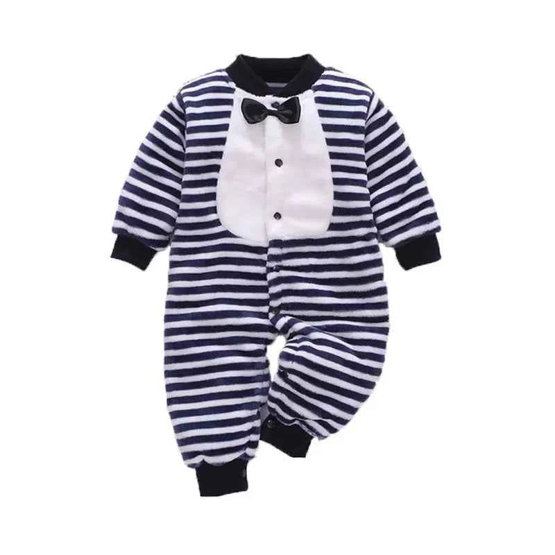 Newborn Baby Spring Winter Clothes Infant Jacket for Girls Jumpsuit for Boys Soft Flannel Bebe Romper Baby Clothes 0-18 Month