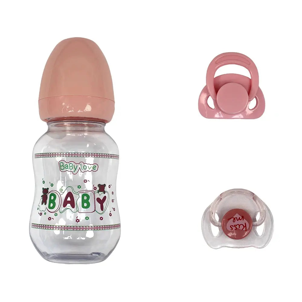 Lovely Reborn Doll Accessories Magnetic Pacifier&amp;Feeding Bottles Reborn Baby Doll Supplies Dummy For New Reborn Baby Doll Toys - Mein Shop