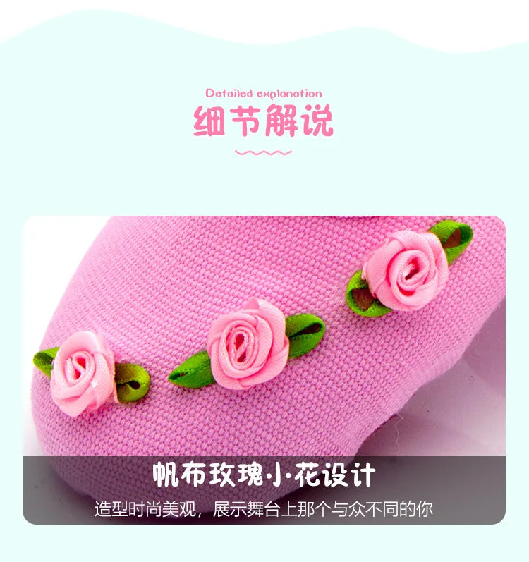 shoes woman 2024 trend Ballet flats Line dance shoes comfortable Ballet core Ballerinas shoes for dancing child girl adult shoe