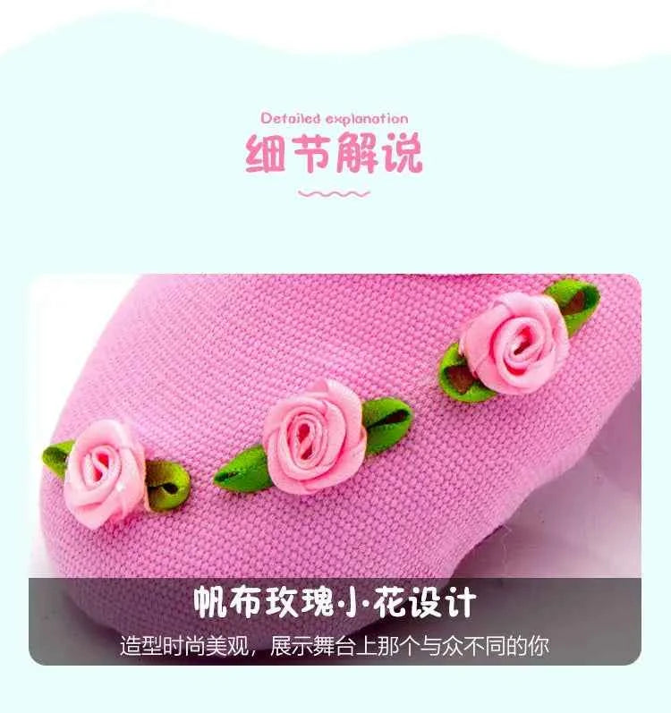 shoes woman 2024 trend Ballet flats Line dance shoes comfortable Ballet core Ballerinas shoes for dancing child girl adult shoe