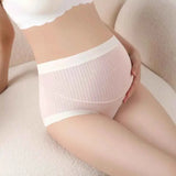 3er Set Hochtaillierte Umstandshosen - Atmungsaktive Bequeme Unterwäsche für Schwangere