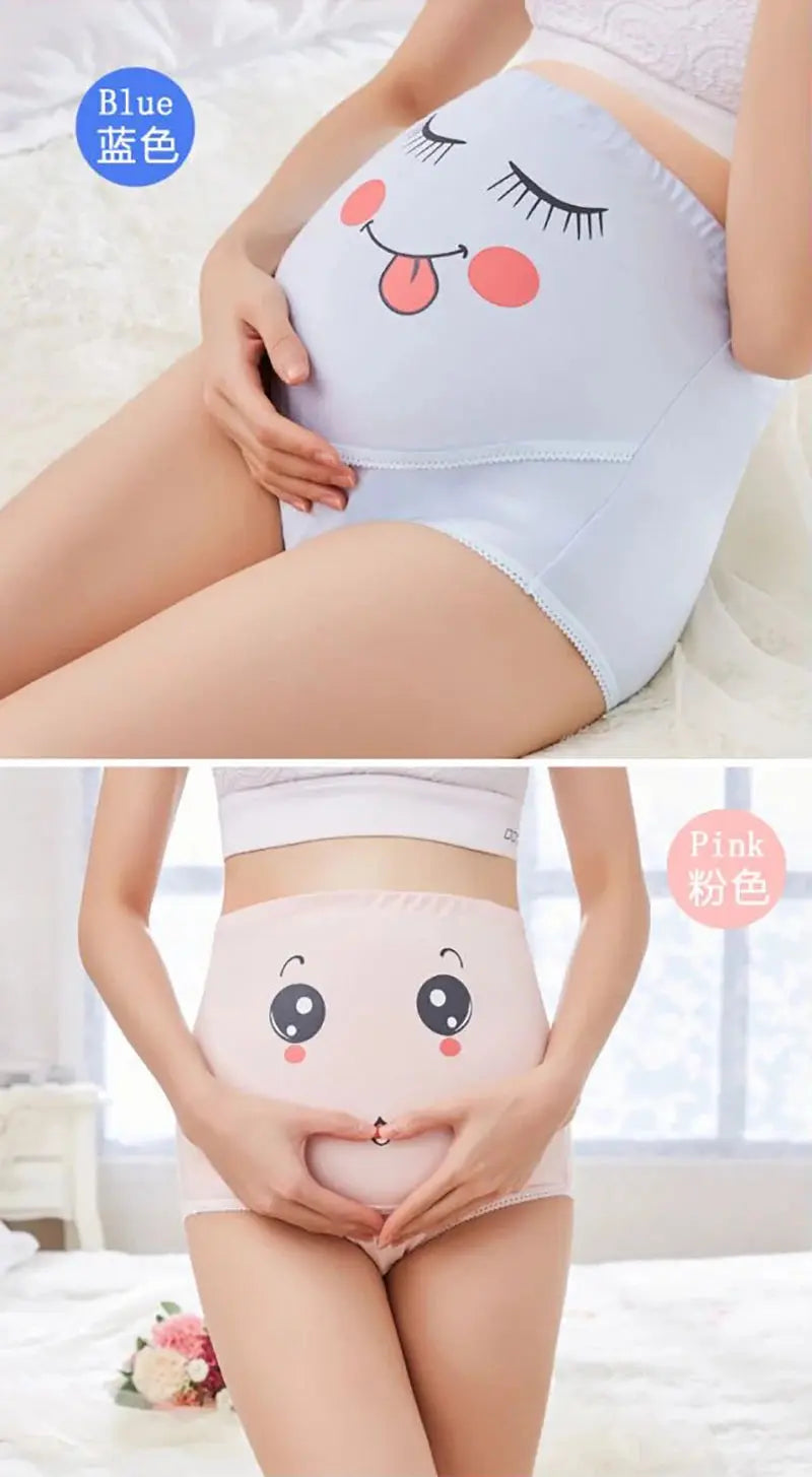 Cotton Panties For Pregnant Maternity Underwear Panty Clothes for Pregnant Women Pregnancy Brief High Waist Maternity Intimates - Mein Shop