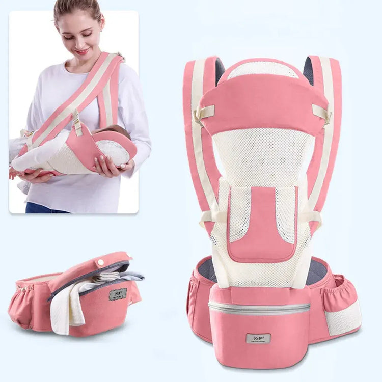 Newborn Ergonomic Baby Carrier Backpack Infant Baby Hipseat Carrier Front Facing Ergonomic Kangaroo Baby Wrap Sling Travel - Mein Shop