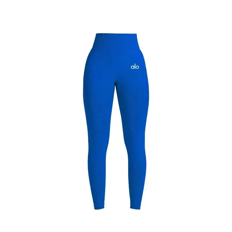 Sport Brand AL Workout Gym Yoga Pants Seamless Honey Peach Hip Women&