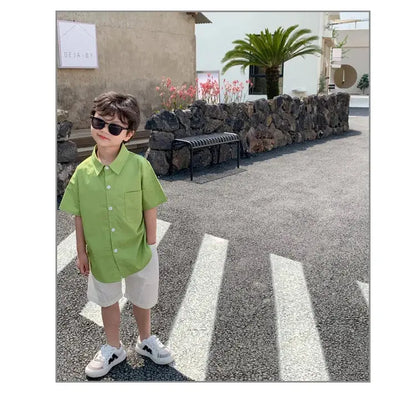 Family Matching Clothes Mom Daughter Dress Dad and Son Sets Korean Women Dresses Mother and Boys Outfits Brother Sister Clothing - Mein Shop