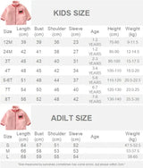 Family Thick Mother Children Suit Warm Winter Korean Fashion Women Daughter Son Matching Coat Baby Clothes  Zipper Sets Jacket - Mein Shop