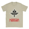 Men's T-Shirt Manowars Casual Pure Cotton Tee Shirt Short Sleeve T Shirts O Neck Tops 4XL 5XL
