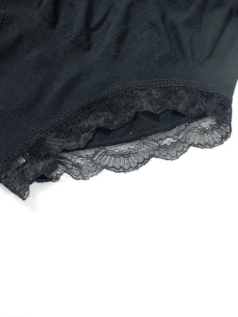 Schwangere Frauen Unterwäsche: Nahtlose, hochtaillierte und atmungsaktive Unterhose mit Spitzenrand für maximalen Komfort