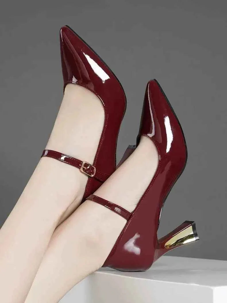 Shoes Woman 2025 Trend Luxury Shoes for Women Brand Pumps black sexy High Heels Party Elegant Ladies Shoe Designer Woman Heels