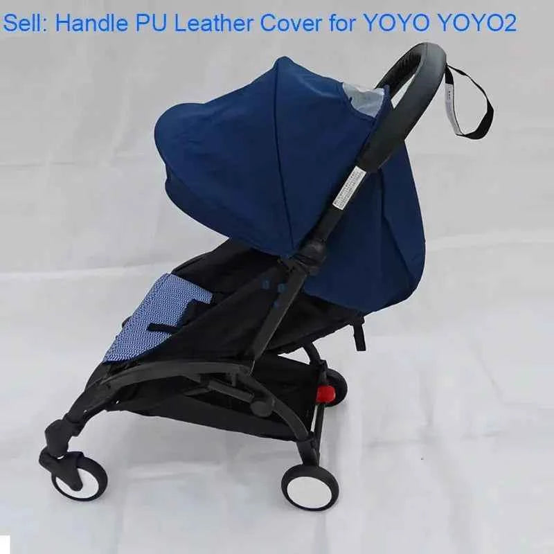 Baby Stroller Accessories leather Protective Case Cover and Armrest Bumper Bar Handrail Handle for Babyzenes Yoyo Yoya+ Pram