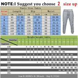 Herren Sportpants, bedruckte Sporthose, warme Laufhose, Herren Outdoorhose, gerade geschnittene Hose, neu für Herbst und Winter