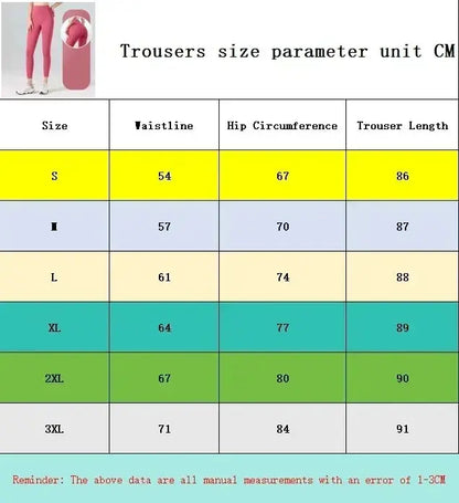 Sport Brand AL Workout Gym Yoga Pants Seamless Honey Peach Hip Women&