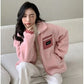 Family Thick Mother Children Suit Warm Winter Korean Fashion Women Daughter Son Matching Coat Baby Clothes  Zipper Sets Jacket - Mein Shop