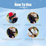 Portable Baby Carrier Wrap Toddler Accessories Multifunctional Strap Infant Bag Adjustable Shoulder Baby Carriers Sling for Kids
