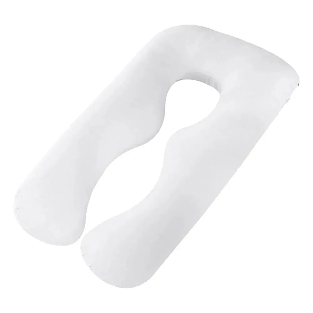 Maternity Pillow Case Pure Cotton Cover U-Type for Pregnancy Women - Grace and glow