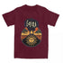 Men T-Shirt Gojiras Music Heavy Metal T-Shirts Hip Hop Humor Beach Tee Shirt Y2K Basic Custom Logo Cotton Tops Gift Idea
