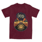 Men T-Shirt Gojiras Music Heavy Metal T-Shirts Hip Hop Humor Beach Tee Shirt Y2K Basic Custom Logo Cotton Tops Gift Idea
