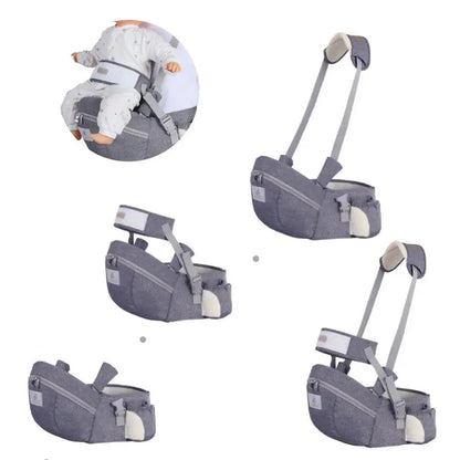 Ergonomic Baby Carrier Portable Infant Kid Hip Seat Waist Stool Sling Front Facing Kangaroo Baby Wrap Carrier For Baby Gear - Mein Shop