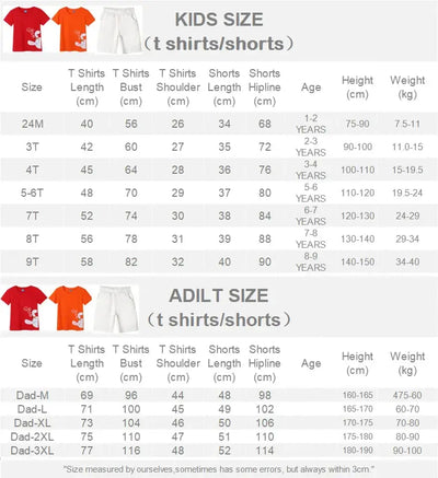 Family Vacation Clothing Resorts Look Parent Child Clothes Mom and Daughter Suspender Dress Two Piece Sets Dad Son Same Outfits Mein Shop
