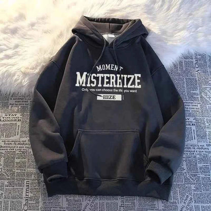 Heavyweight American Casual Retro Hoodie Men&