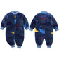 Newborn Baby Spring Winter Clothes Infant Jacket for Girls Jumpsuit for Boys Soft Flannel Bebe Romper Baby Clothes 0-18 Month - Mein Shop