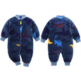 Newborn Baby Spring Winter Clothes Infant Jacket for Girls Jumpsuit for Boys Soft Flannel Bebe Romper Baby Clothes 0-18 Month - Mein Shop