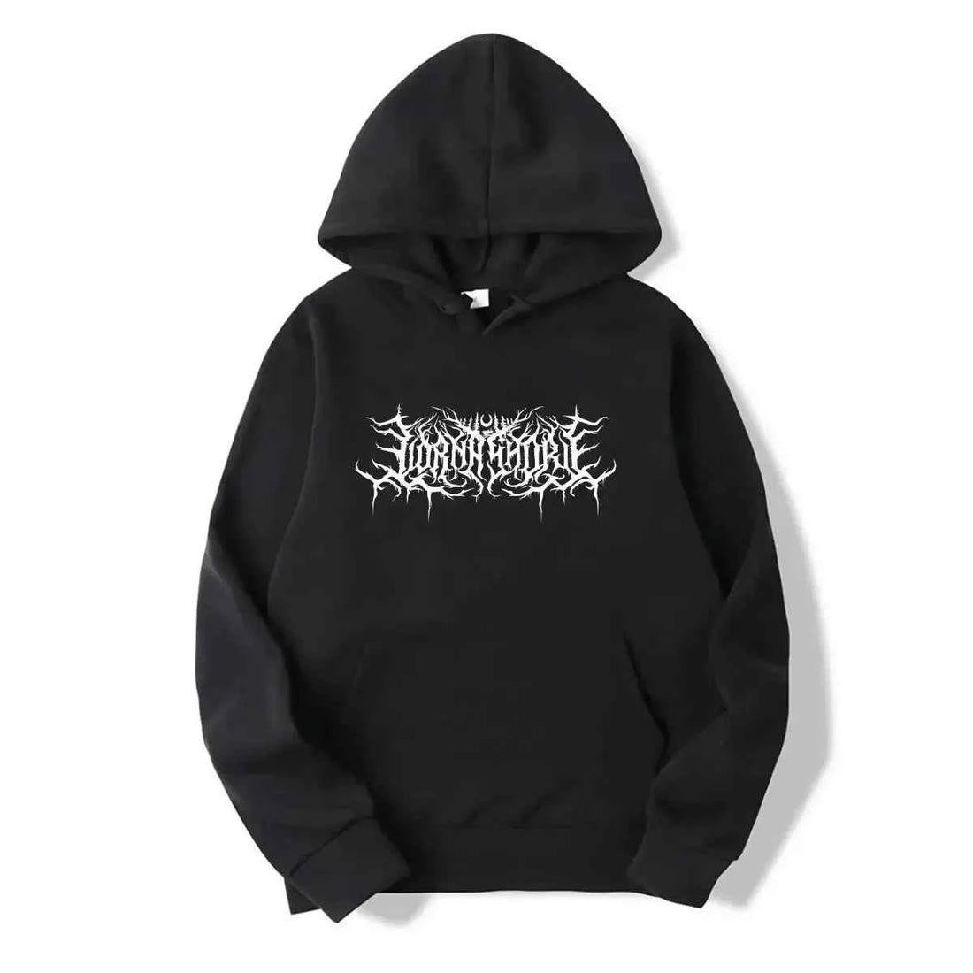 Hoodie Men Graphic Print Hoodies American Retro Personality Streetwear Casual Hooded Sweatshirt Men&
